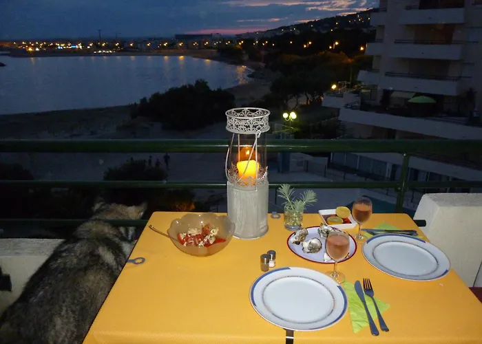 公寓 Appartement Climatise Avec Terrasse Et Acces Plage A Sete - Fr-1-472A-273 塞特港